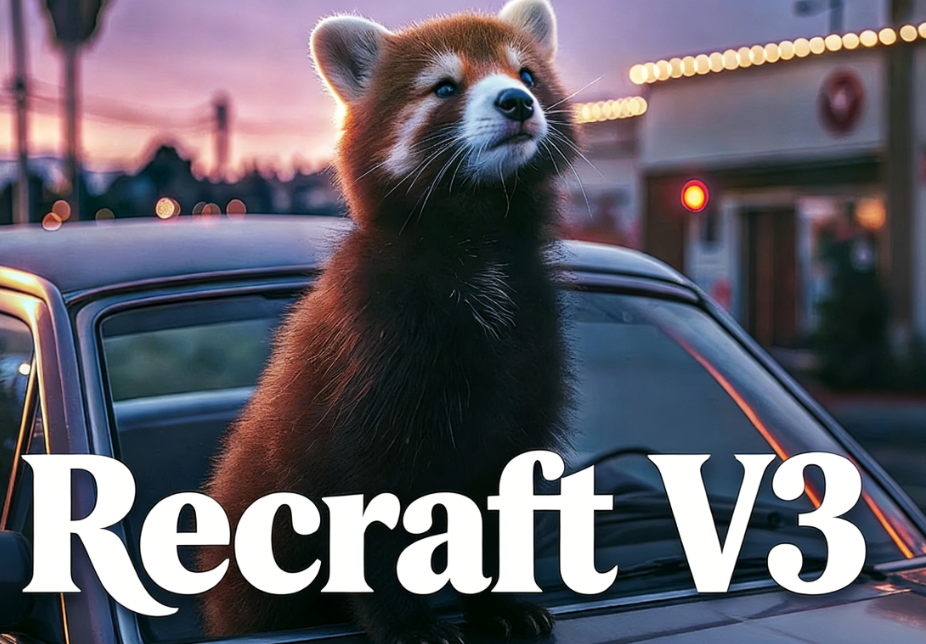 What is Recraft V3 and how does it generate images with text