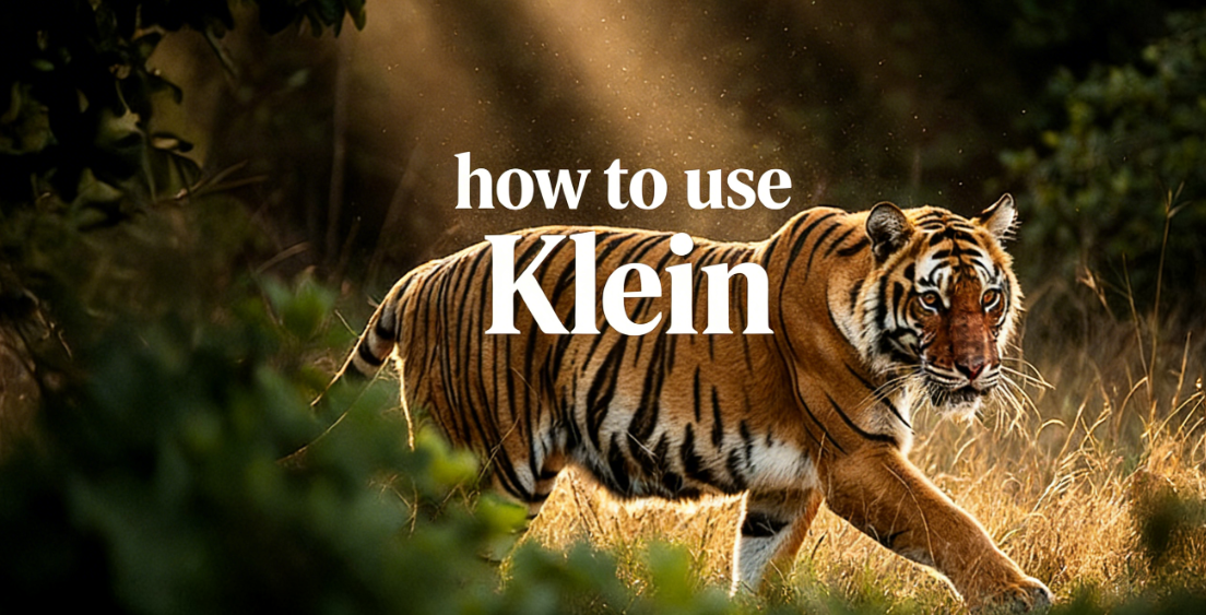 How to Use Klein: A Complete Guide for Digital Creators